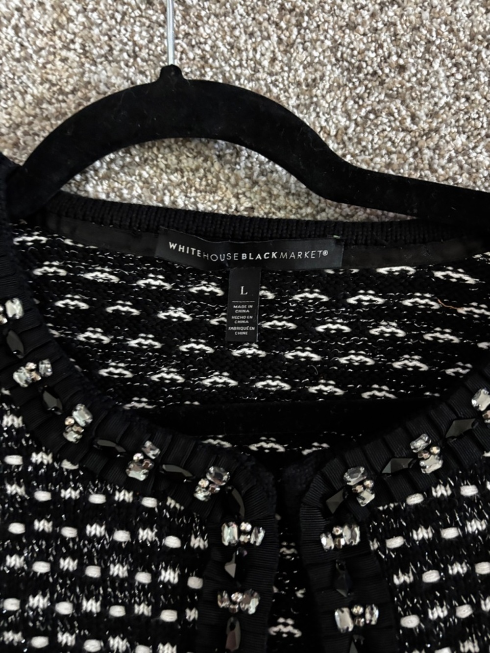 White House Black Market Sweater - Picture 2 of 2
